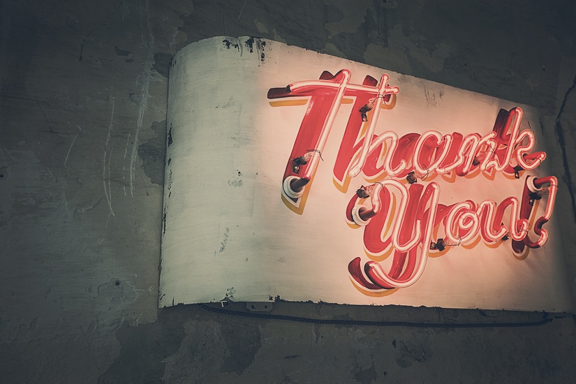 What to write in a post interview thank you note