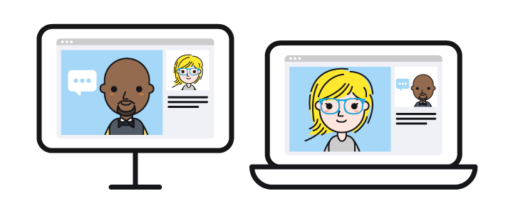 Video meetings are great ways to connect with your remote team