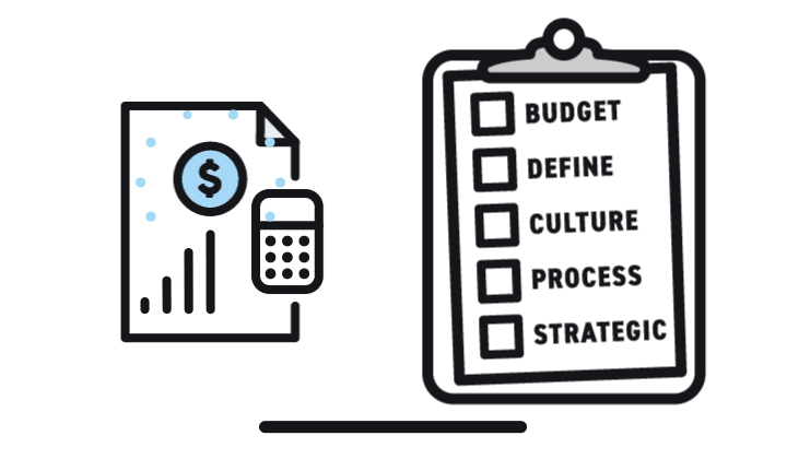 The steps to take to prepare for hiring a new employee